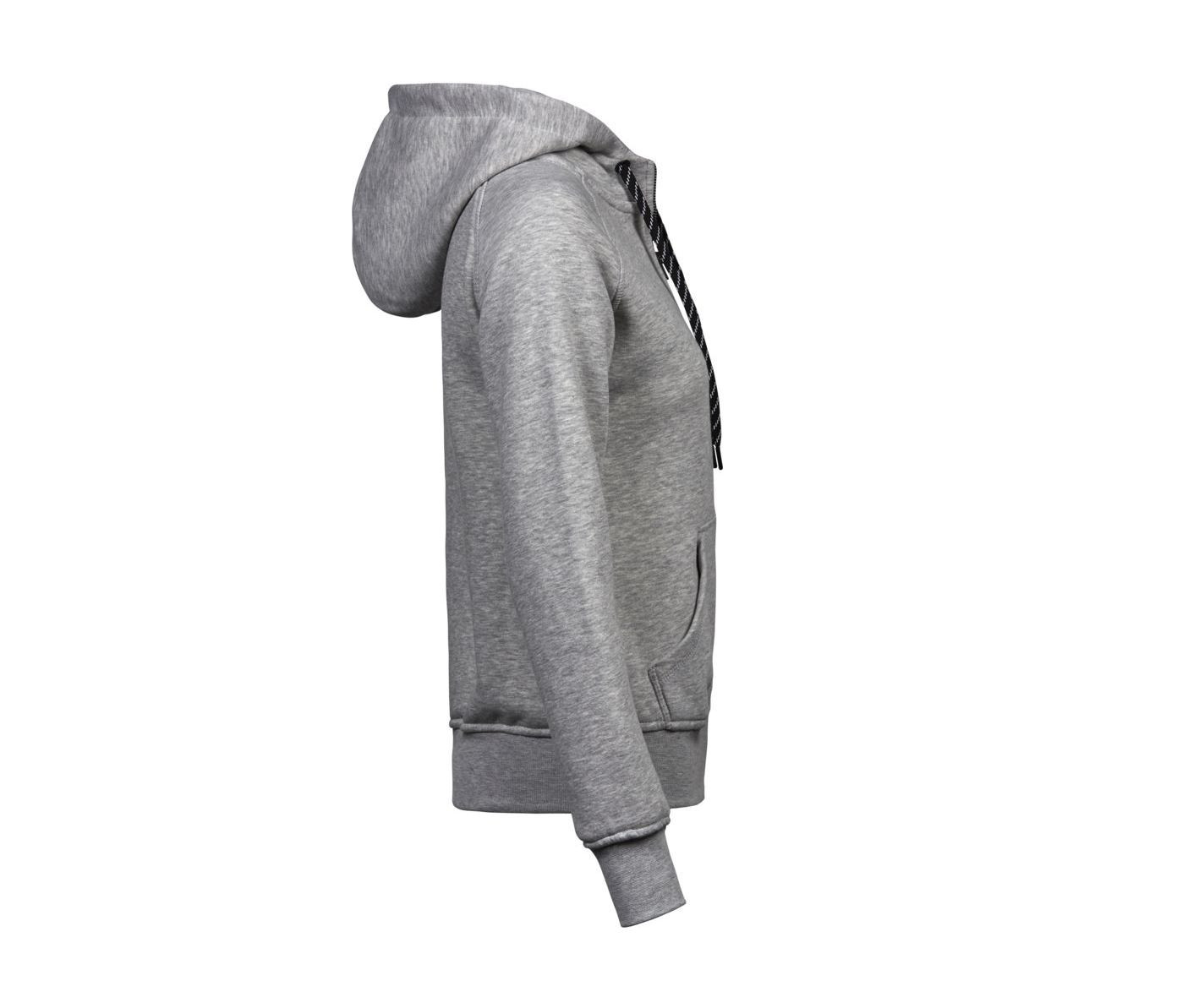 LADIES FASHION FULL ZIP HOOD