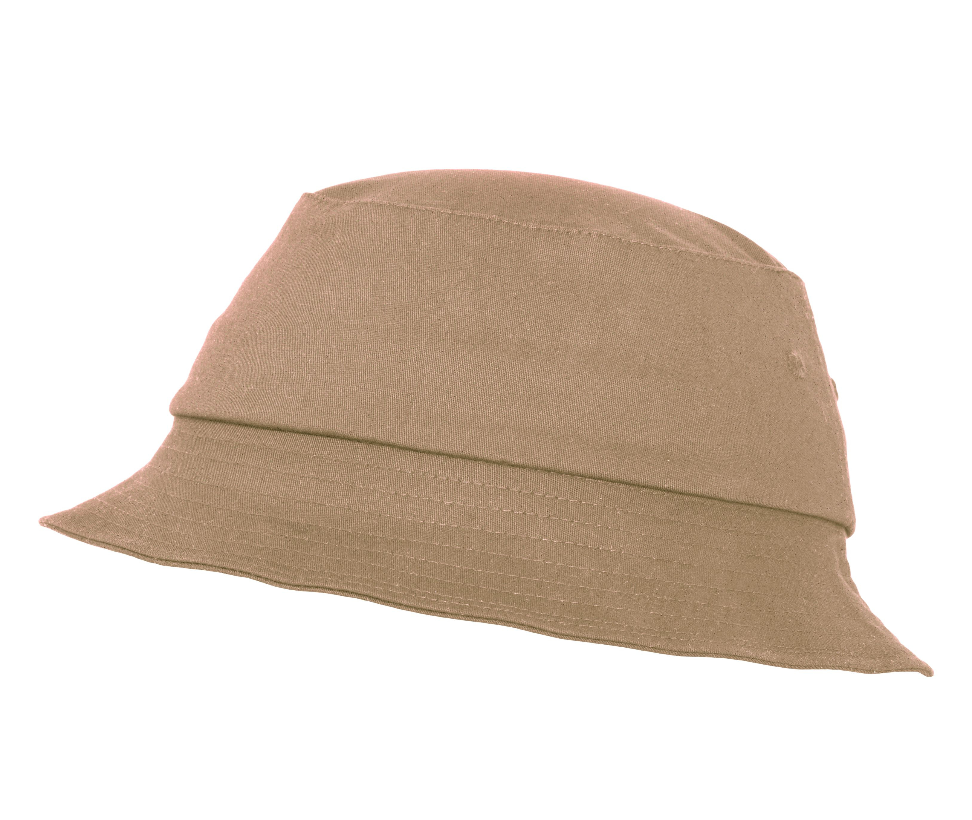 FLEXFIT COTTON TWILL BUCKET HAT