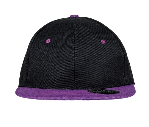 BRONX ORIGINAL FLAT PEAK SNAP BACK DUAL COLOUR CAP