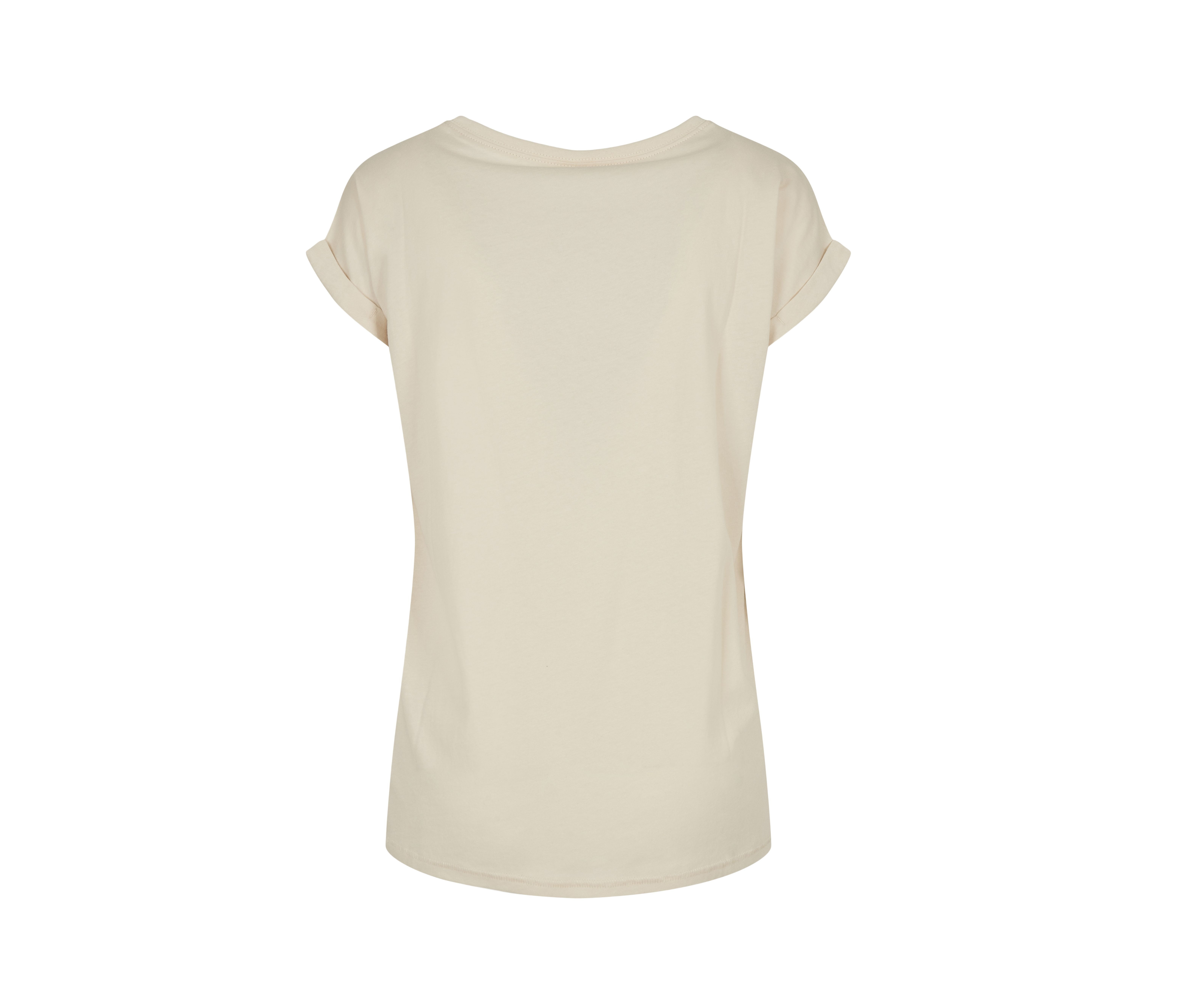 LADIES EXTENDED SHOULDER TEE