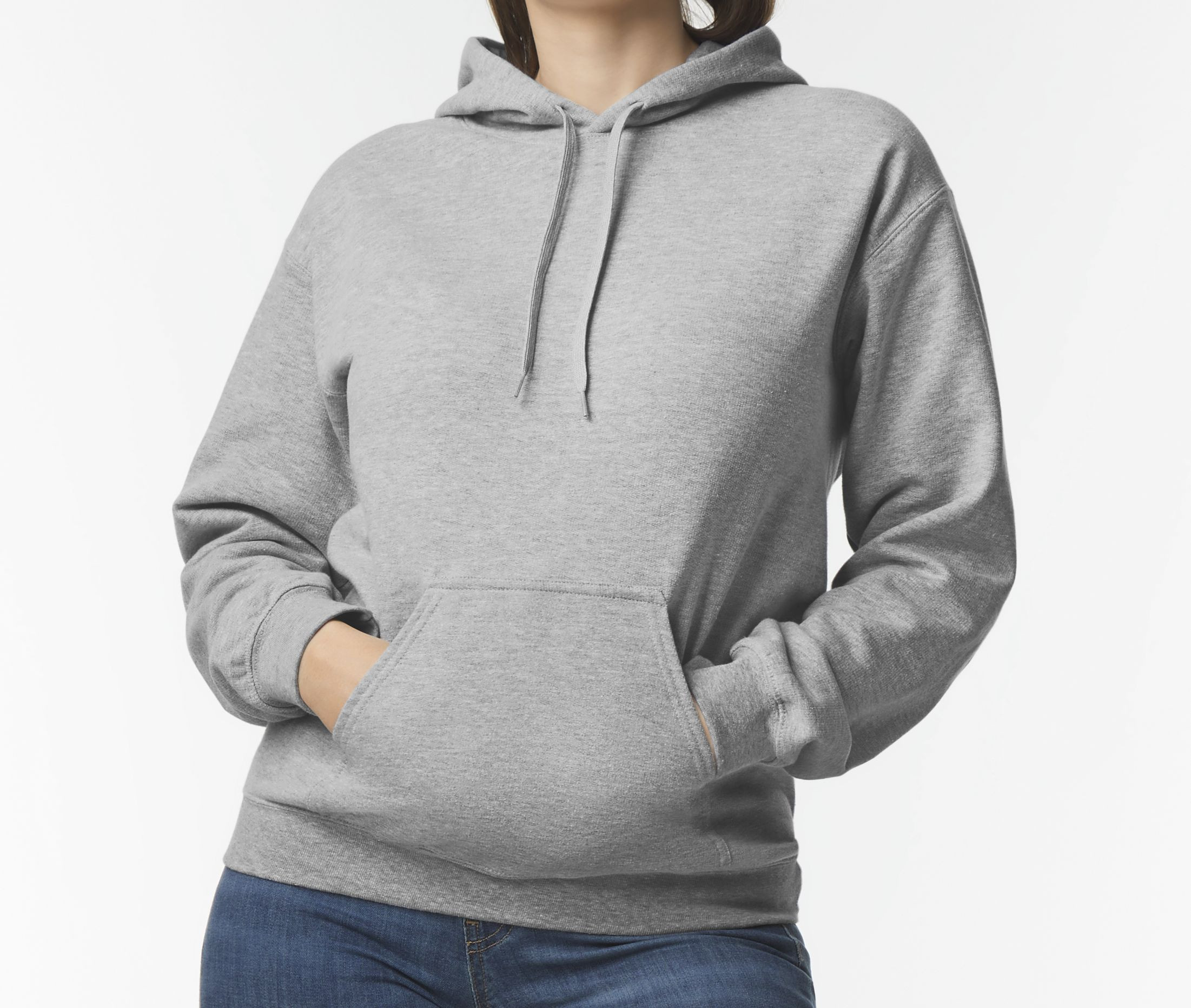 SOFTSTYLE MIDWEIGHT FLEECE ADULT HOODIE