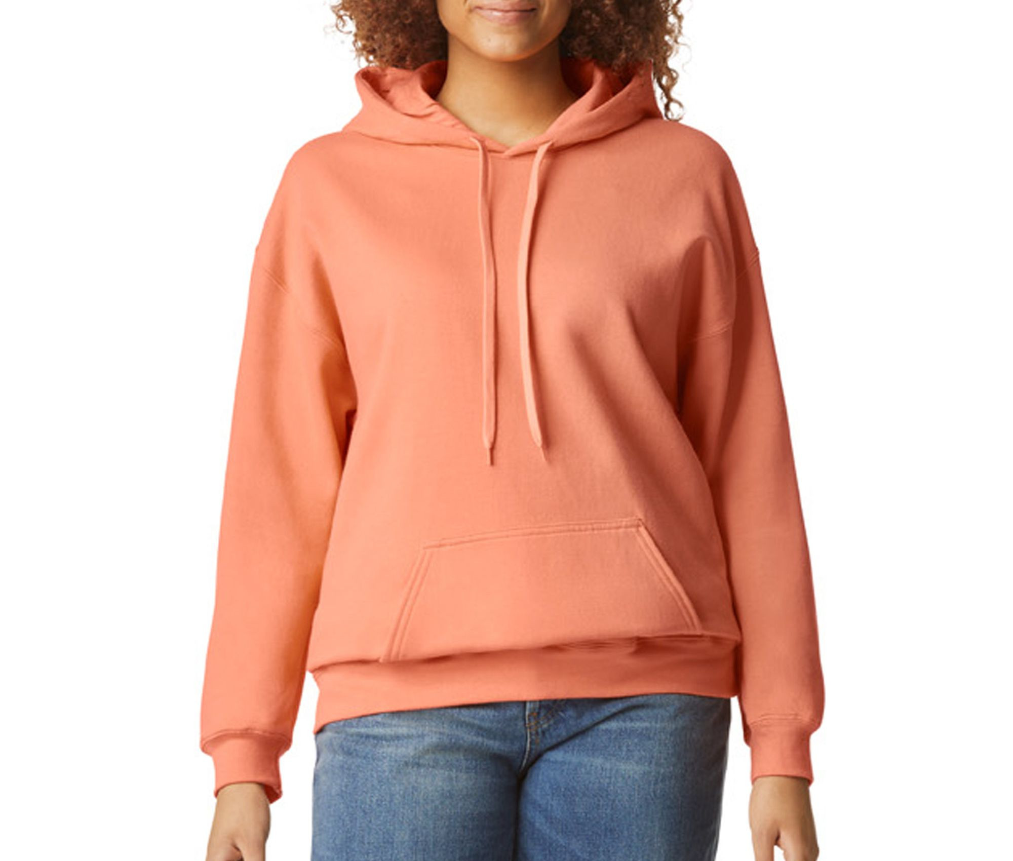 SOFTSTYLE MIDWEIGHT FLEECE ADULT HOODIE