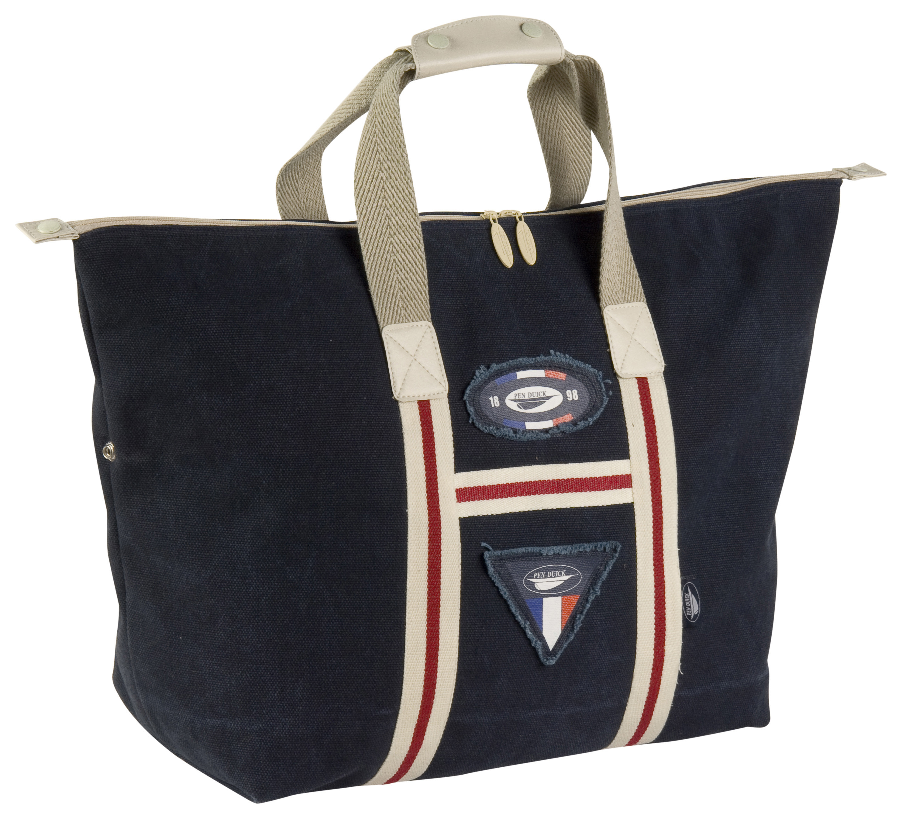 VINTAGE BIG SHOPPING BAG CANVAS
