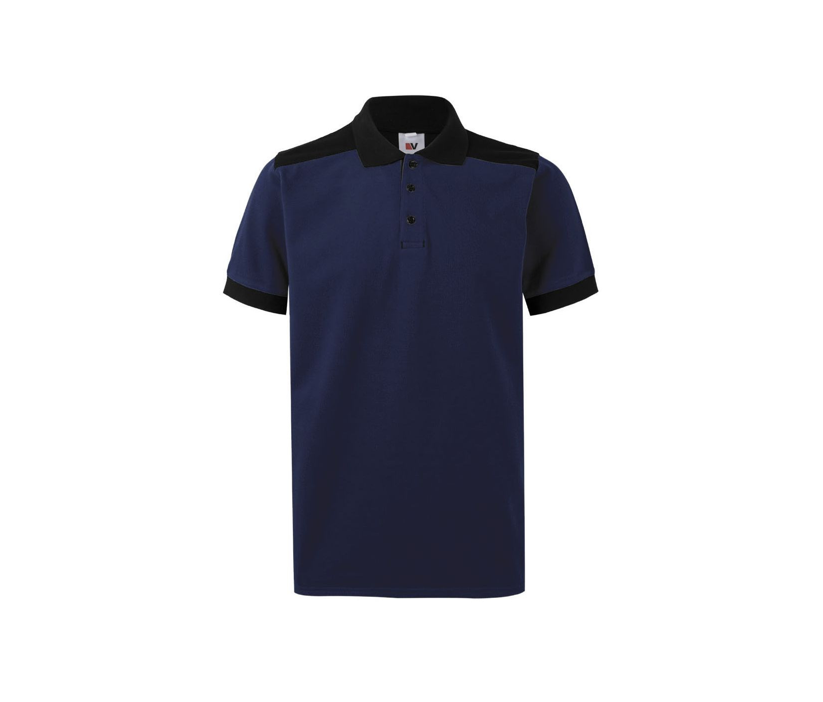 POLO STRETCH BICOLORE