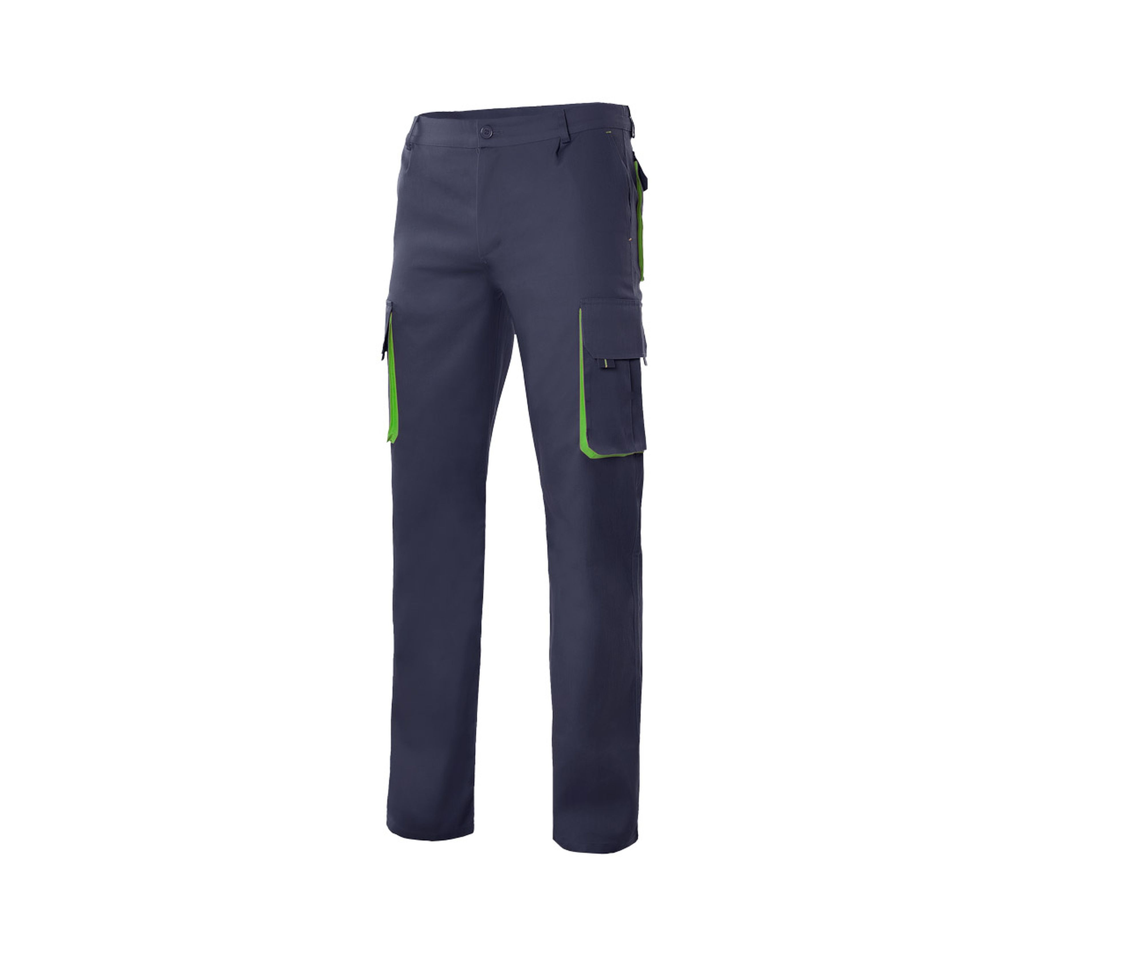PANTALON MULTIPOCHES BICOLORE