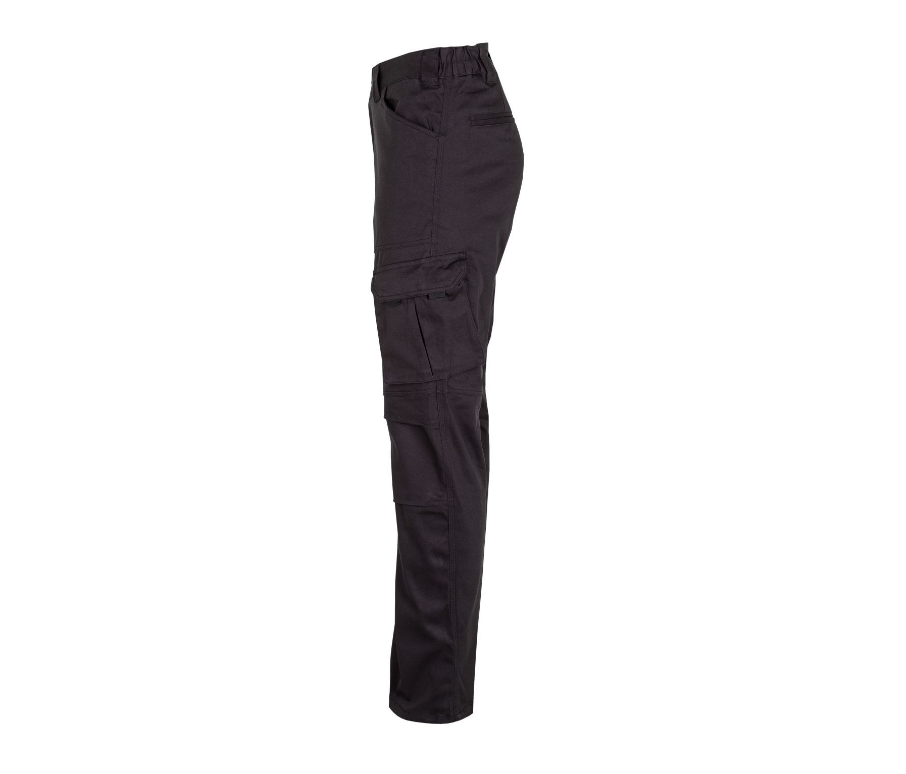 PANTALON MULTIPOCHES EN COTON STRETCH