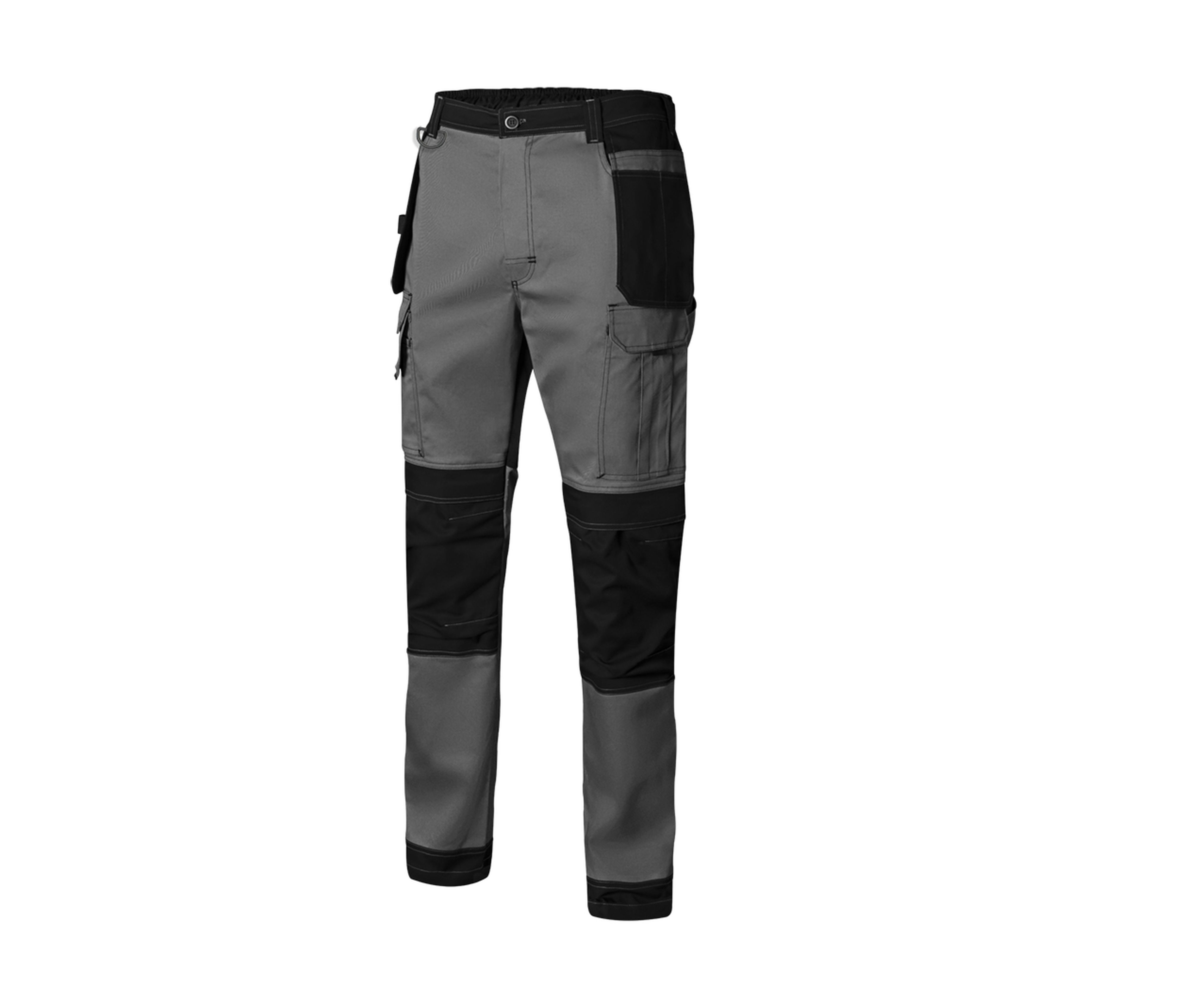PANTALON BICOLORE CANVAS STRETCH
