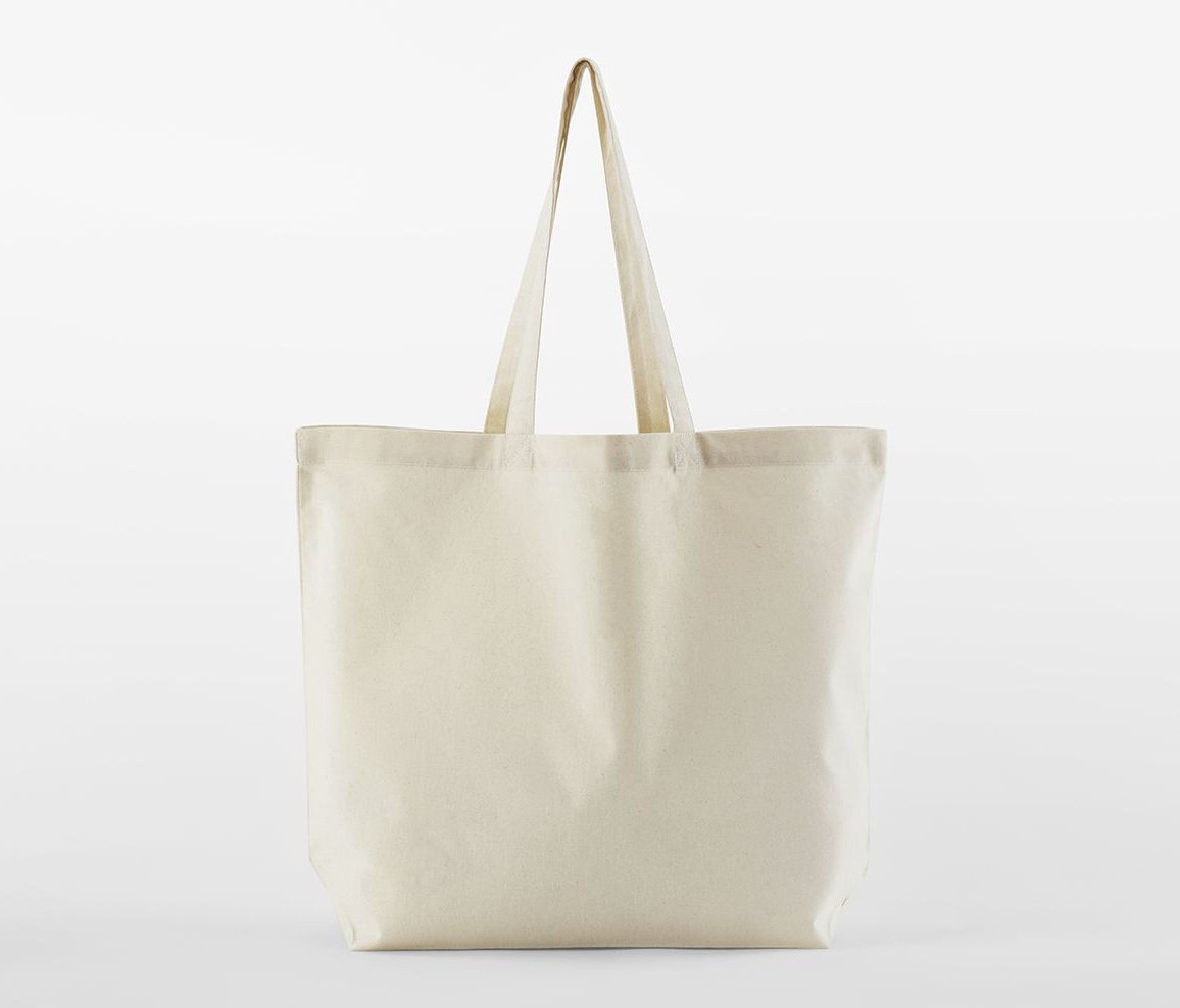 ORGANIC COTTON INCO. MAXI BAG FOR LIFE