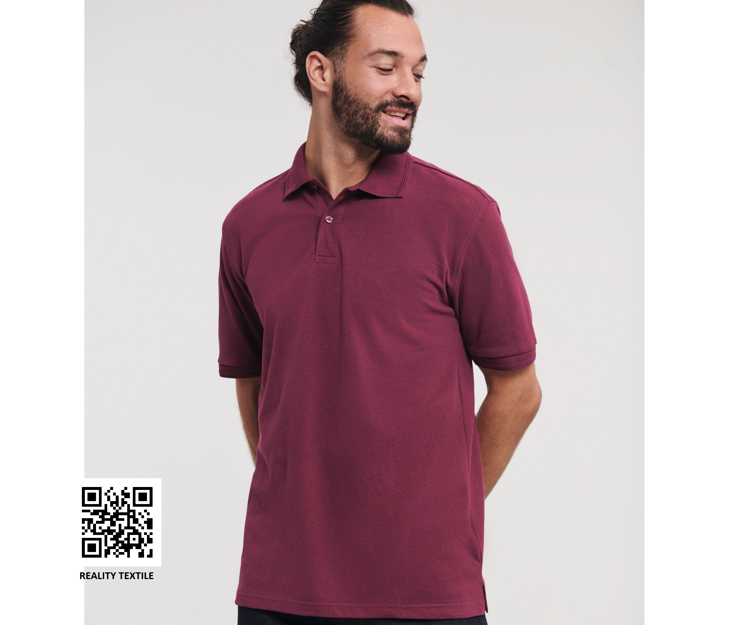 HARDWEARING POLYCOTTON POLO
