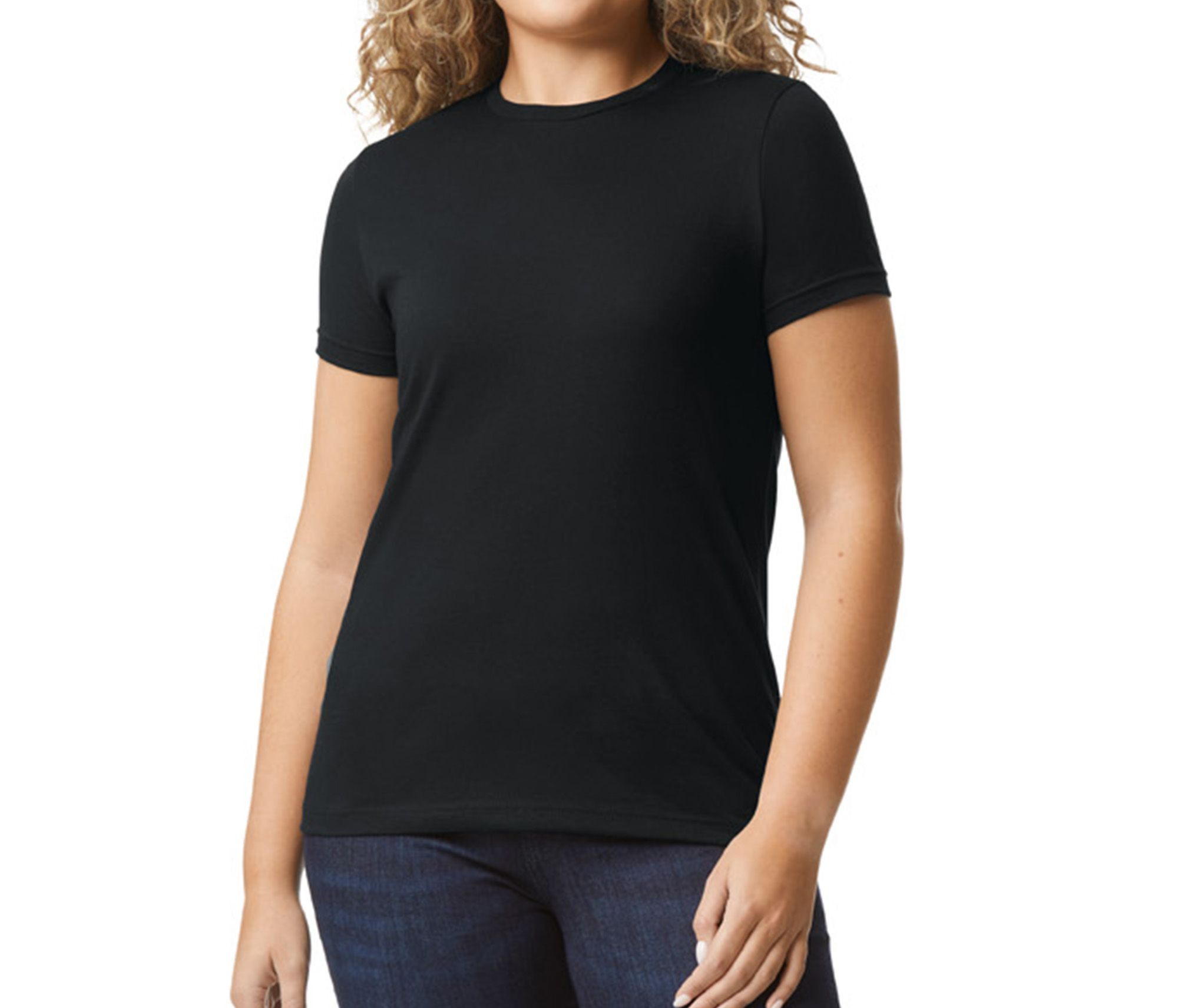 SOFTSTYLE CVC WOMEN'S T-SHIRT