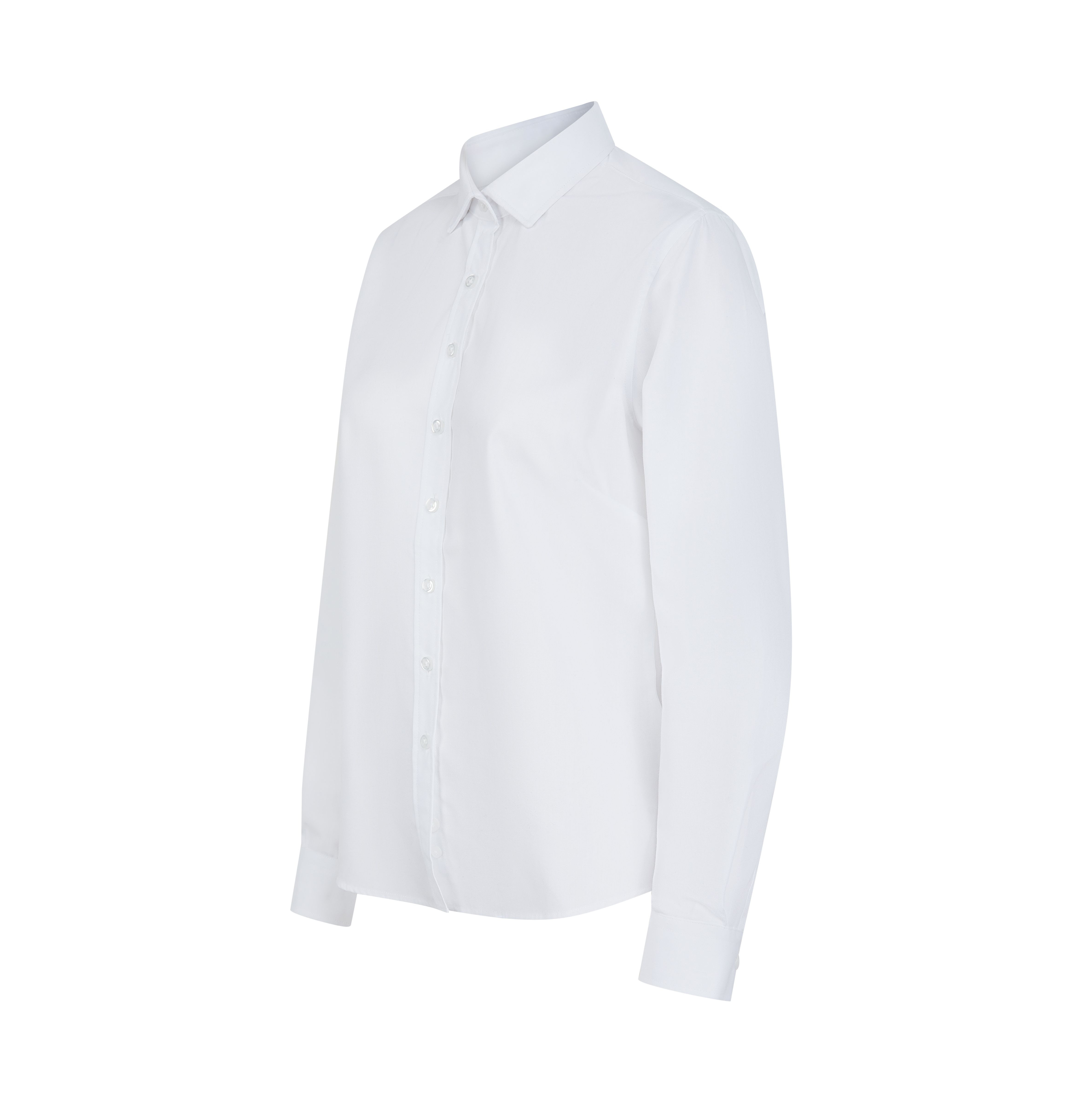 LADIES' LONG SLEEVED 'COTTON FEEL' COOLPLUS® SHIRT