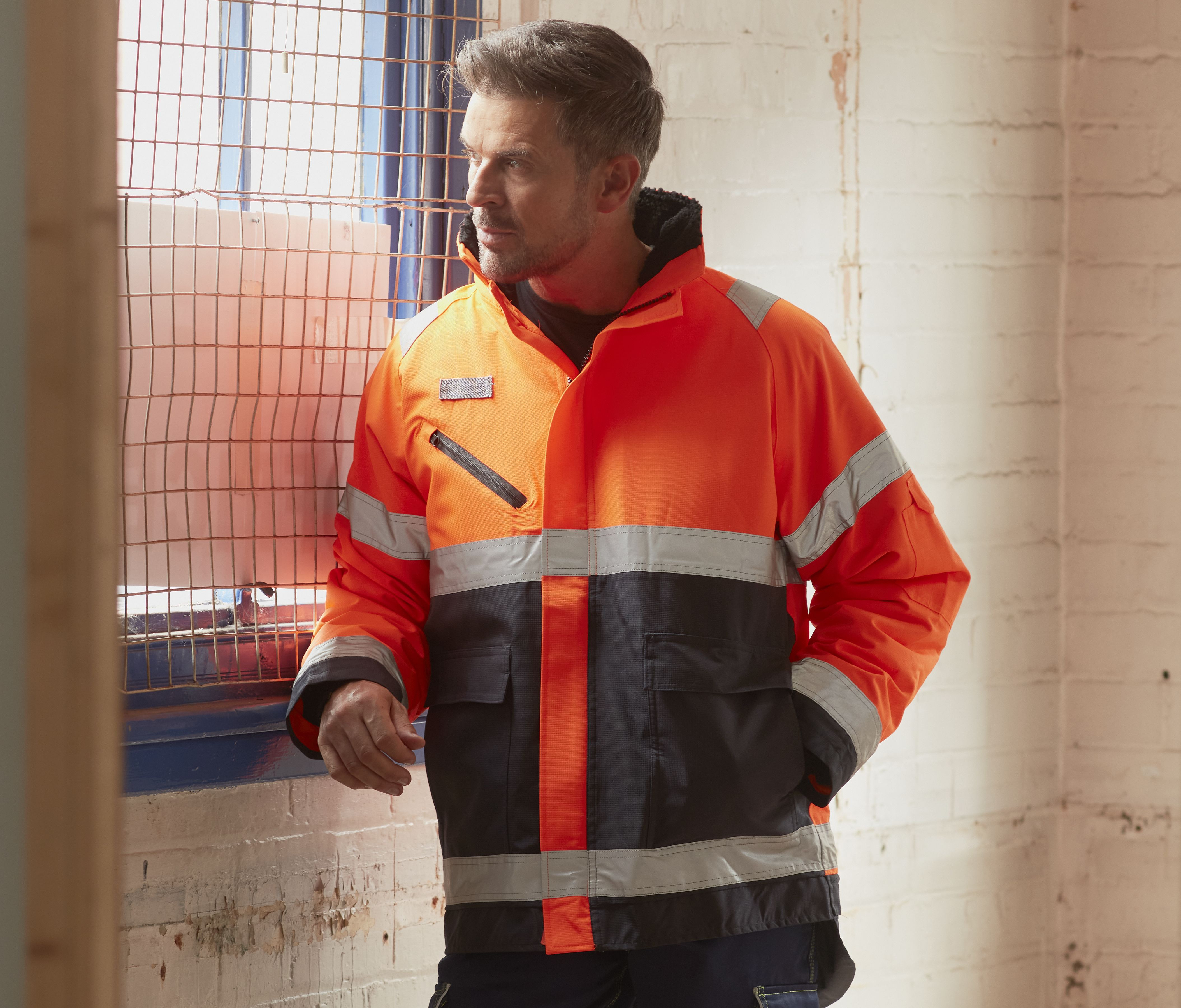 HI-VIS FONTAINE STORM JACKET