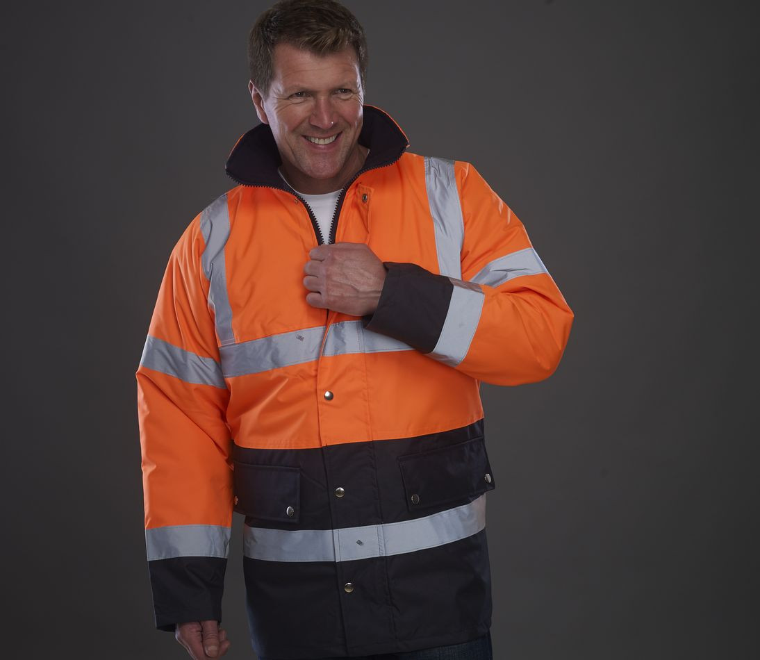 HI-VIS TWO-TONE MOTORWAY JACKET