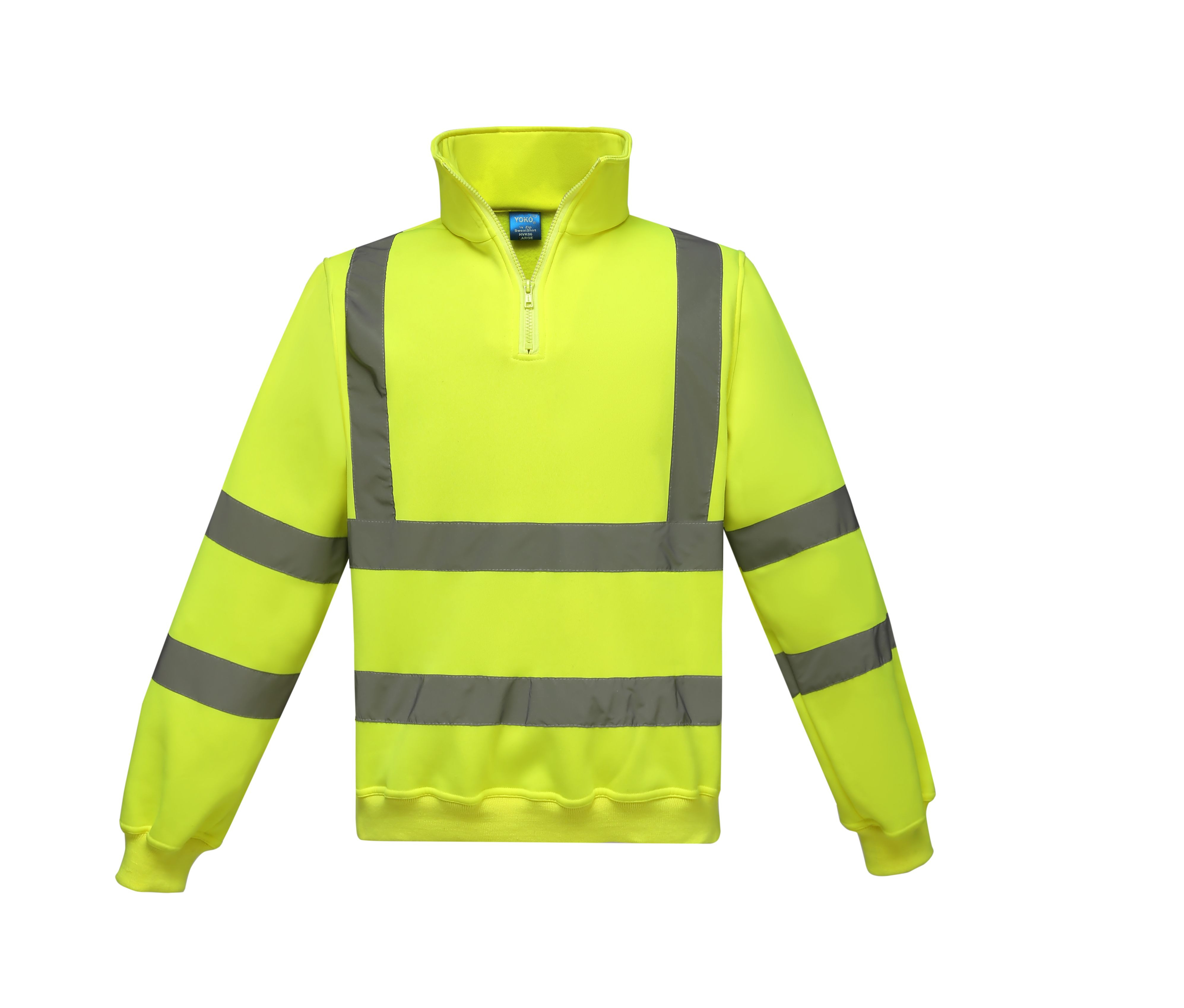 HI-VIS 1/4 ZIP SWEATSHIRT