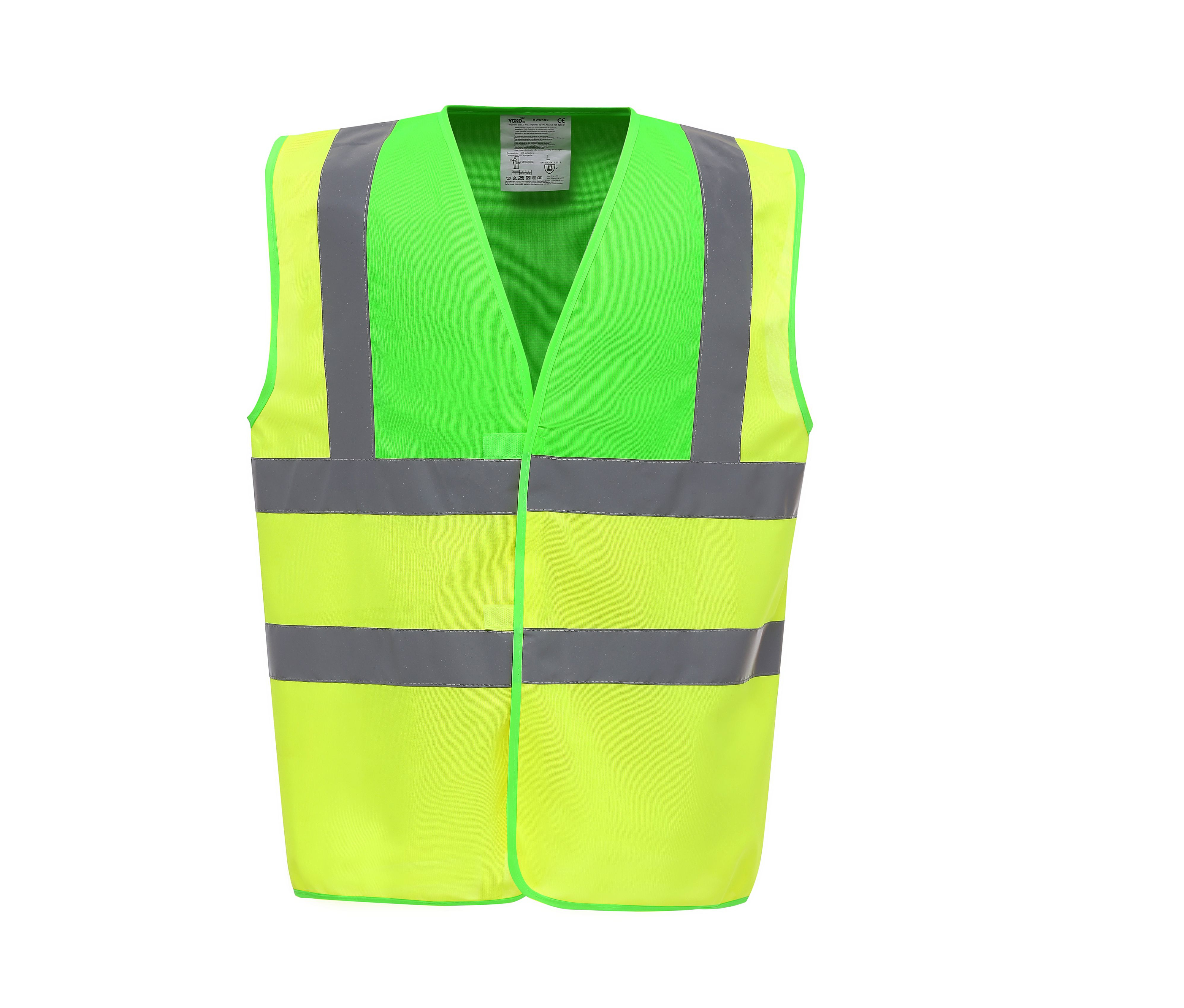 HI-VIS 2-BAND AND BRACES WAISTCOAT
