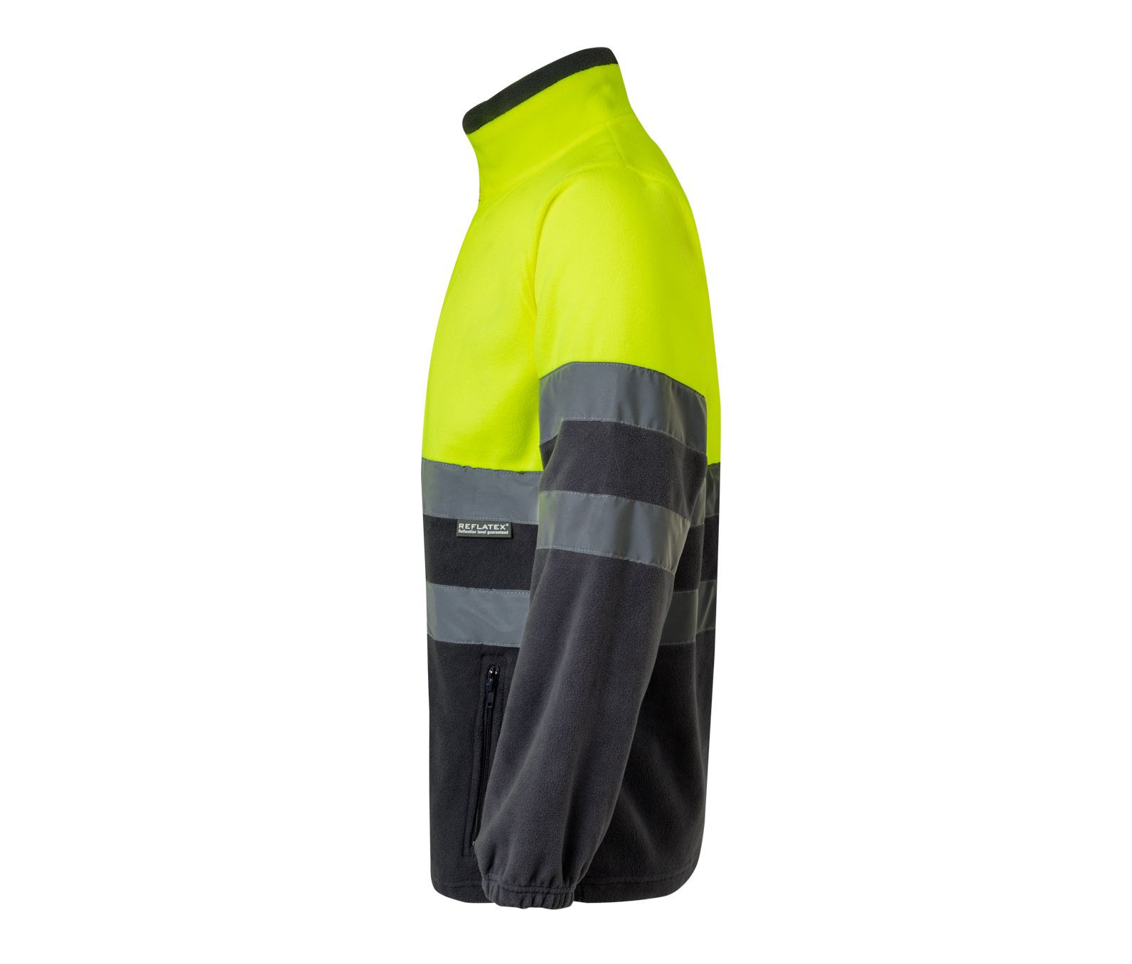 VESTE POLAIRE BICOLORE HAUTE VISIBILITÉ