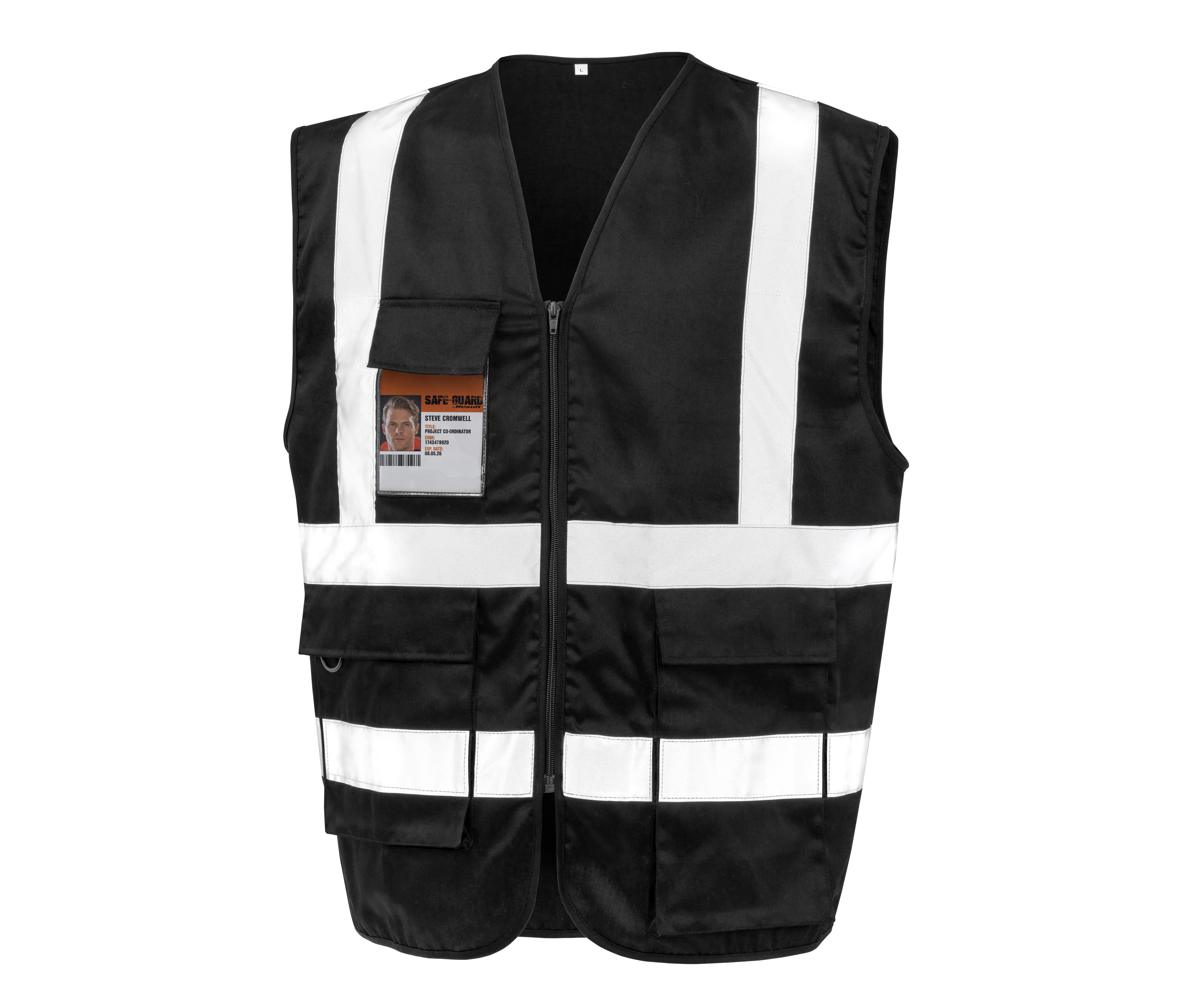 HEAVY DUTY POLYCOTTON SECURITY VEST