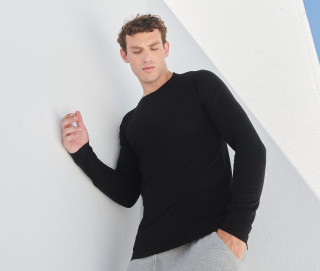 MEN'S FEEL GOOD LONG-SLEEVE STRETCH T