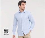 MEN'S LONG SLEEVE TAILORED OXFORD SHIRT