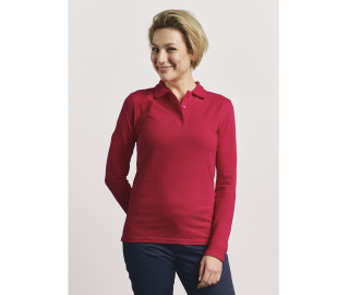 WOMEN’S LONG SLEEVE HEAVY POLO