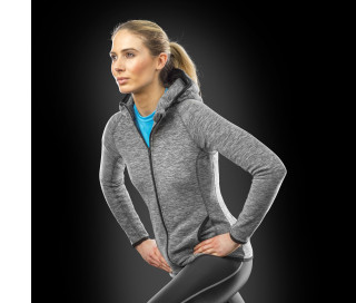 WOMENS MICROFLEECE HOODI