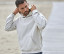 UNLABELED HEAVY LOOSE FIT HOODED SWEATSHIRT