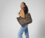 LEOPARD PRINT CARRYALL TOTE BAG