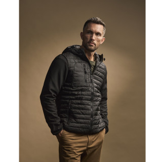 HOODED CROSSOVER JACKET