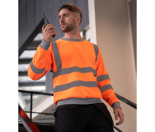 HI-VIS SWEATSHIRT "LIMERICK"