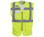 HI-VIS TOP COOL RECYCLED OPEN MESH EXECUTIVE WAISTCOAT